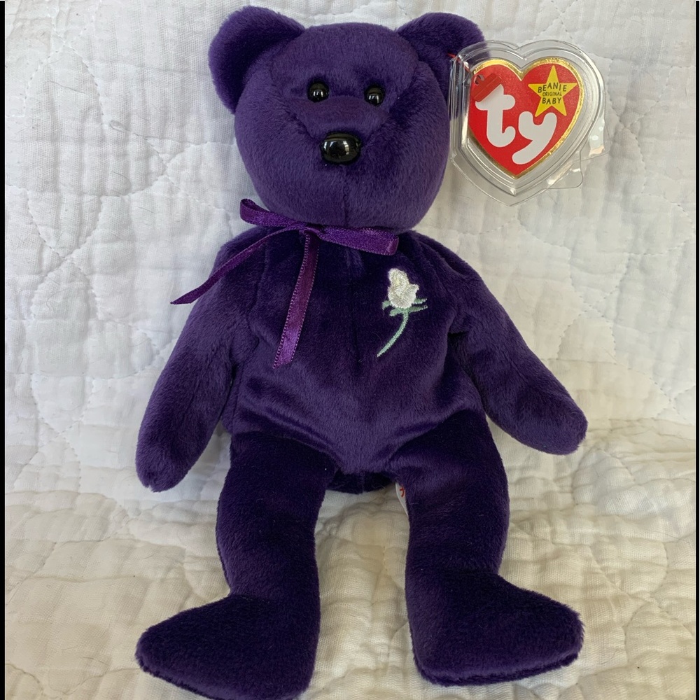 Princess Diana beanie baby bear 1997 vintage mint condition - Picture 1 of 4